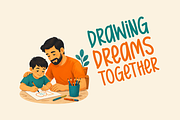 Caring Father Typeface, a Handwritten Font by Seemly Fonts (Thumbnail 3 of 6)
