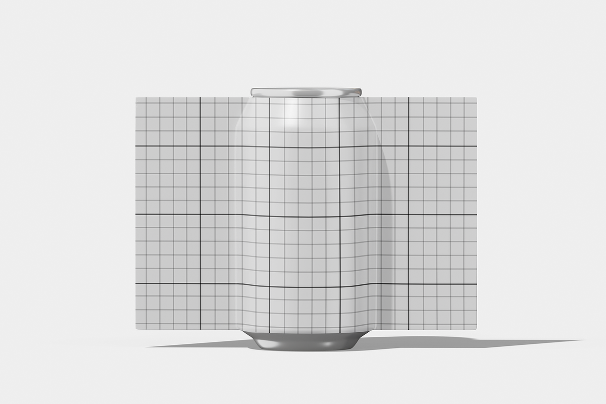 Metallic Can Mockup, a Cups & Container Mockup by Unerispace (Photo 2 of 4)