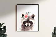 Watercolor Animal Portraits, an Animal Illustration by YuliyaArtGarden (Thumbnail 3 of 5)