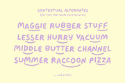 Blanket Burrito — Handwritten Font, a Handwritten Font by Font Buyers Anonymous (Thumbnail 20 of 21)
