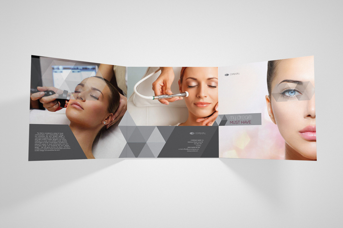 Beauty Salon Square Brochure, a Brochure Template by RudanStudio (Photo 2 of 7)