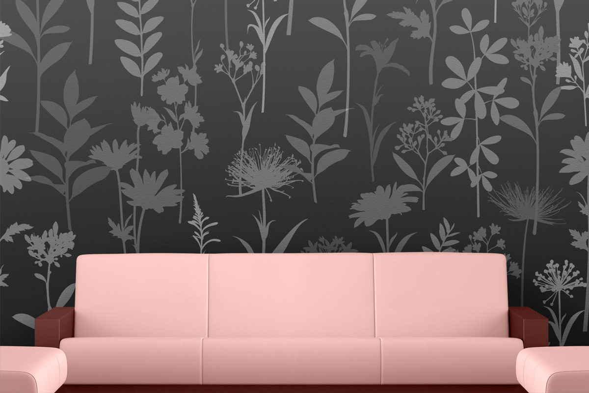 100 Flower Silhouettes, a Background Graphic by Mxtama (Photo 7 of 11)