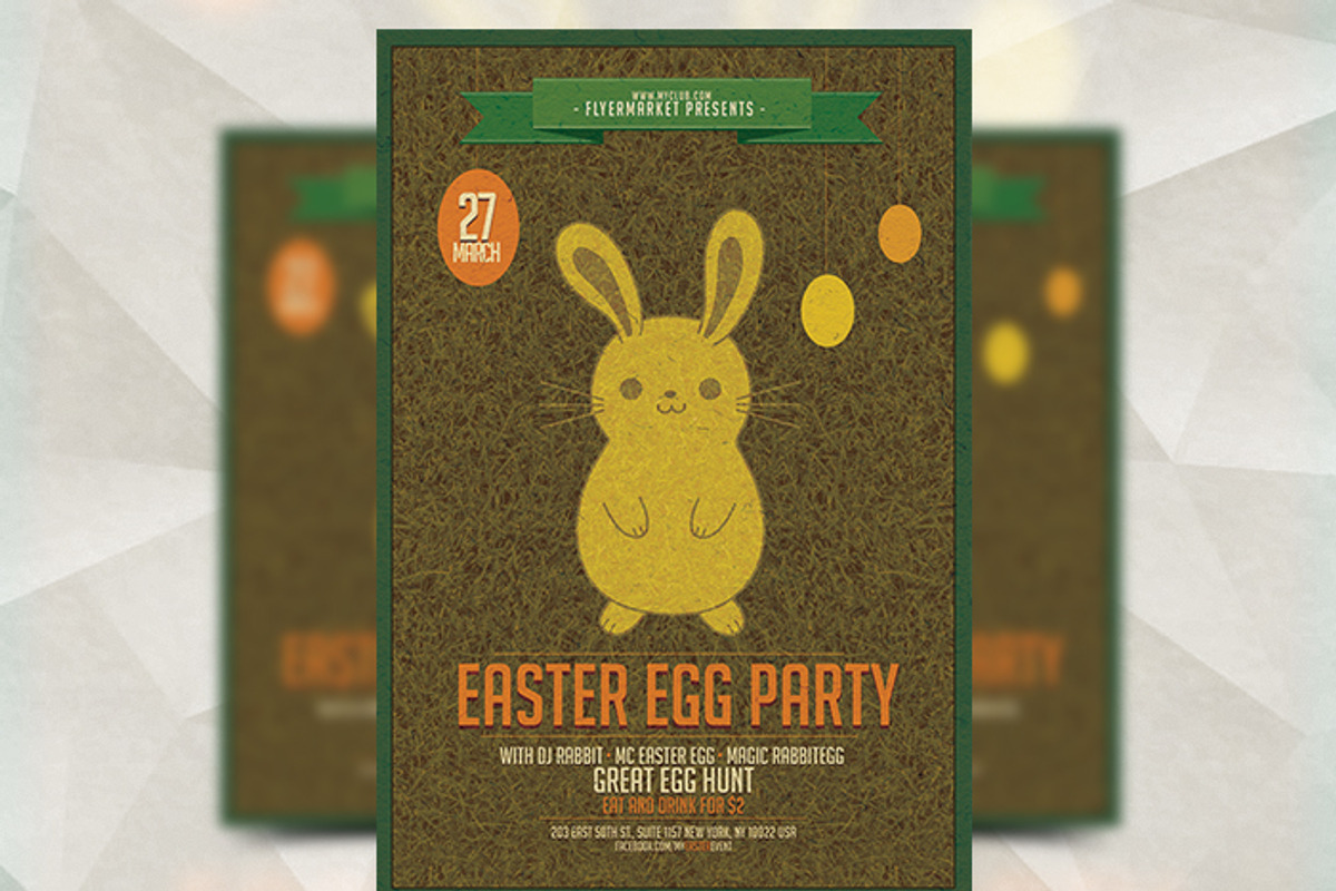 Easter Egg Party - Flyer Template, a Flyer Template by Flyermarket