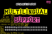 New Wave Soho, a Font by inumocca_type (Thumbnail 9 of 10)