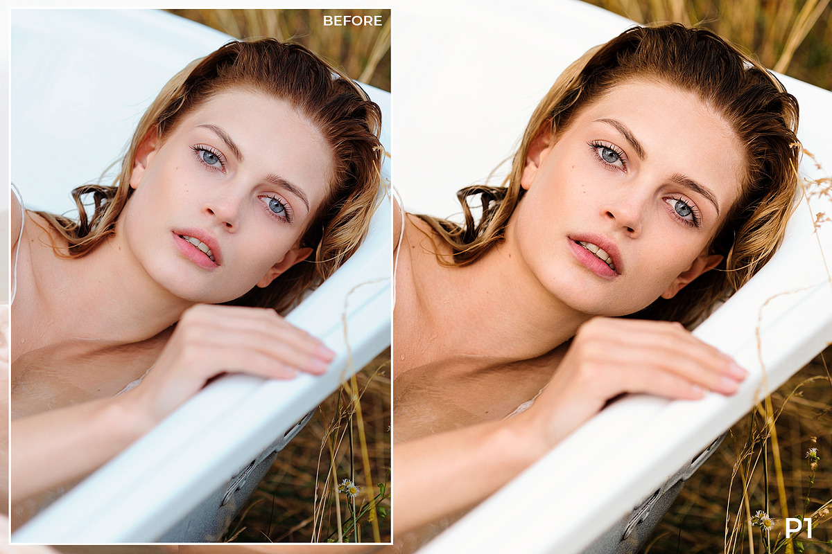 20 Perfect Portrait Lightroom Preset, an Action Add-On by Olg Store (Photo 3 of 9)