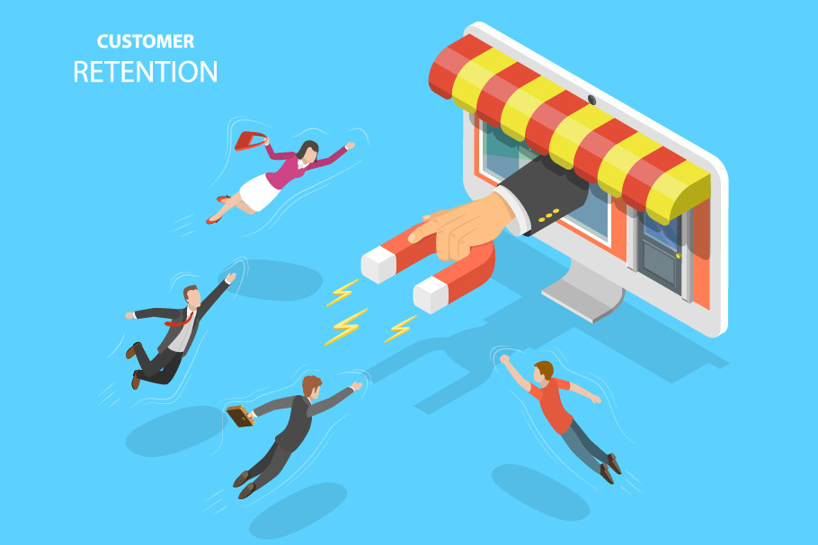 Online Store Customer Retention by Andriistore  Creative Market