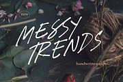 Messy trends - Handwritten Caps, a Font by Littlehand (Thumbnail 1 of 7)