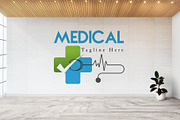 Health Care Logo Design Template, a Branding & Logo Template by YUDesignStore (Thumbnail 4 of 6)