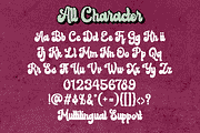 Bluend - Retro Script Display, a Script Font by ahweproject (Thumbnail 2 of 10)