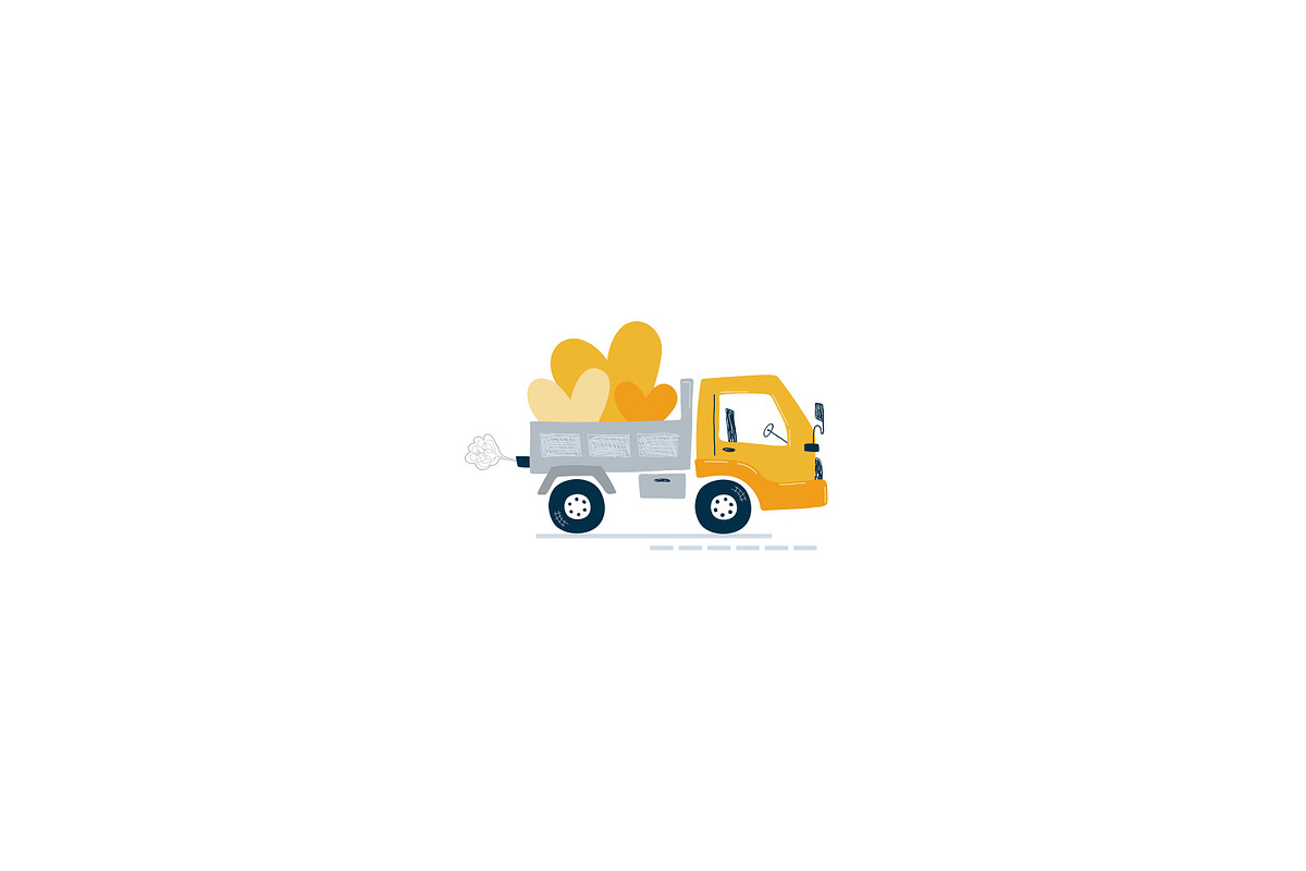 Big construction-Kids car collection, a Decorative Illustration by RinSo_art (Photo 11 of 11)