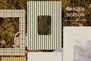 Cottage Gingham Frames Backgrounds, a Background Graphic by Laras Wonderland (Thumbnail 2 of 11)
