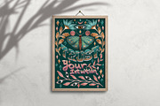 Flowery butterflies clipart set, an Animal Illustration by Yelloo Fish (Thumbnail 14 of 14)