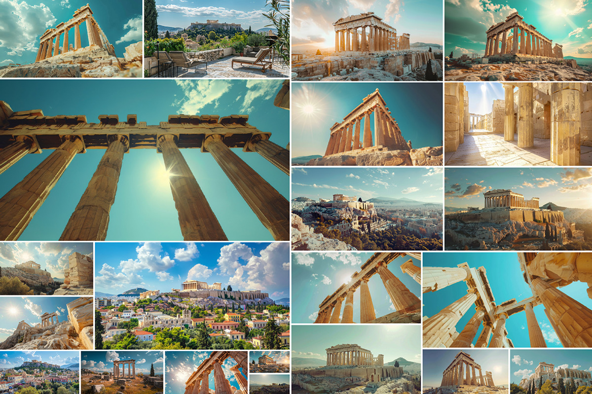 Athens Acropolis - 44 images, an Architecture Photo by Handmadefont (Photo 5 of 13)