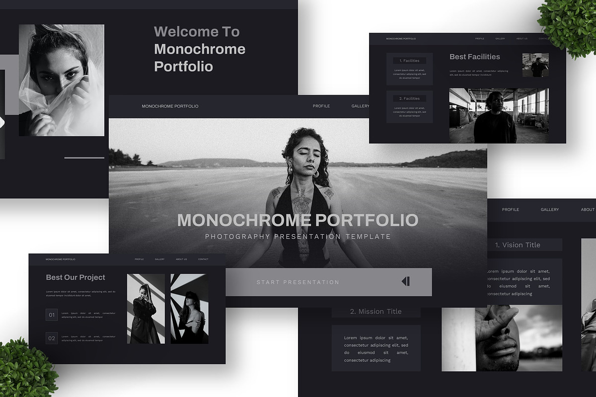 Monochrome Portfolio - Photography, a Presentation Template by Deepslide Studio (Photo 5 of 6)