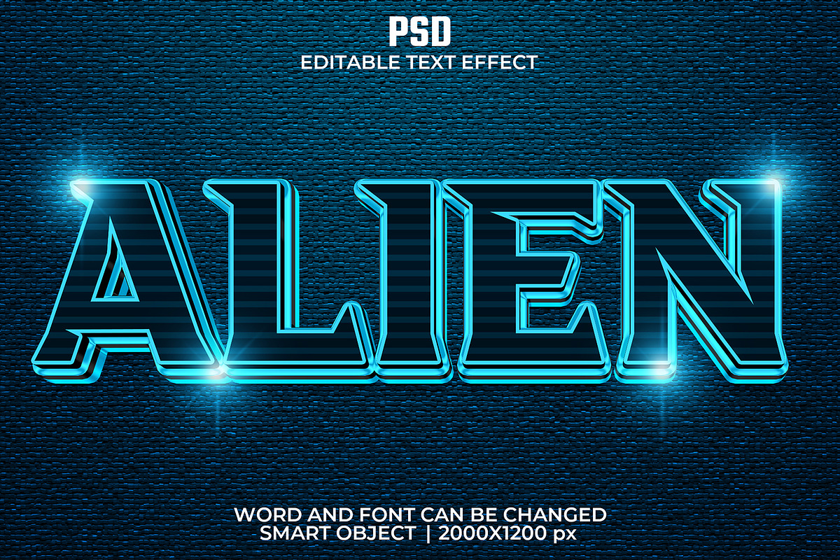 Photoshop 3d Text Effect Bundle 2, a Layer Style Add-On by bdrobin (Photo 15 of 16)