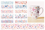 Ocean Animals Watercolor Clipart, an Animal Illustration by LenArt (Thumbnail 12 of 16)