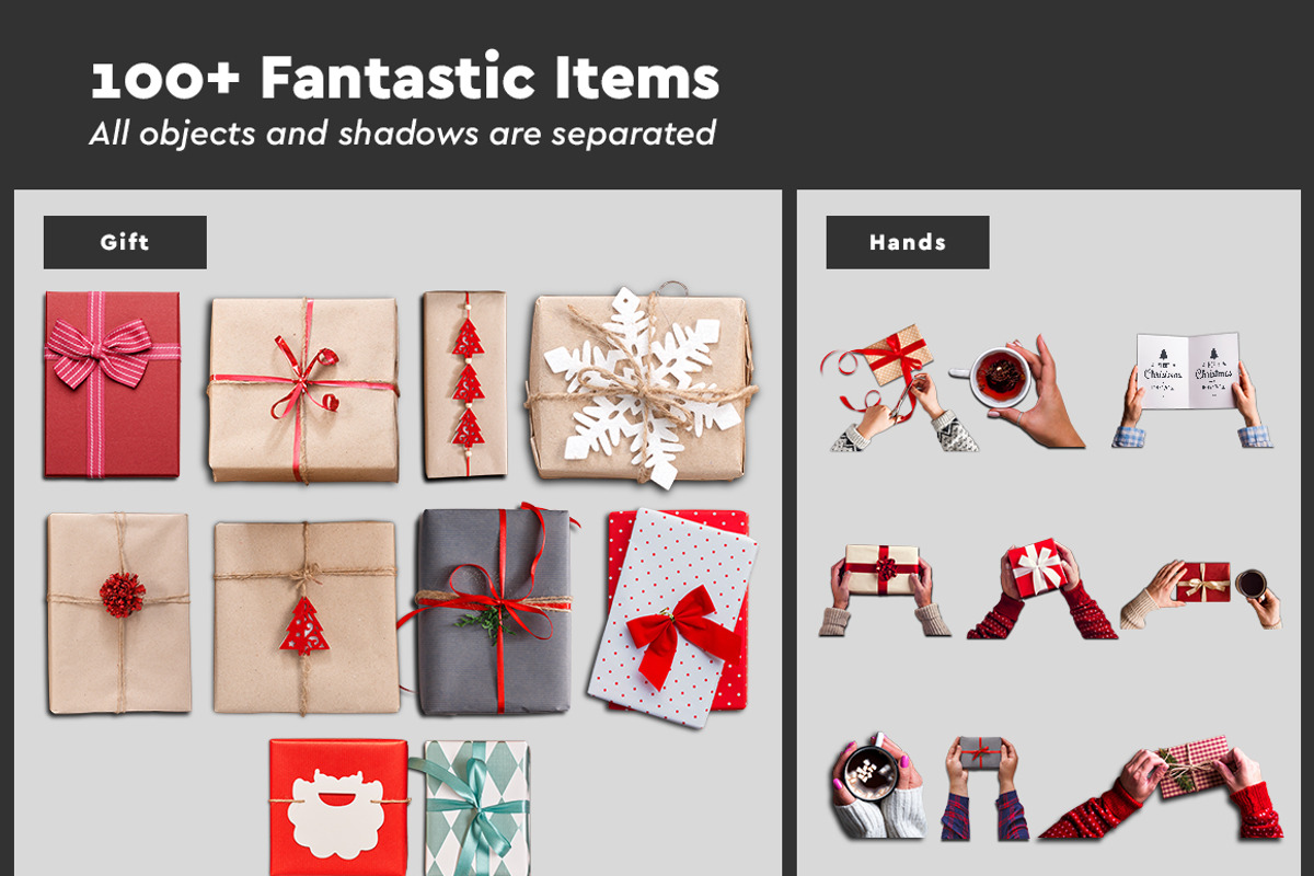 Christmas Scene Creator #4, a Product Mockup by relineo.mock-ups (Photo 5 of 5)