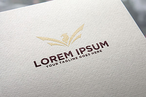 Simple Eagle logo idea, a Branding & Logo Template by REDVY CREATIVE