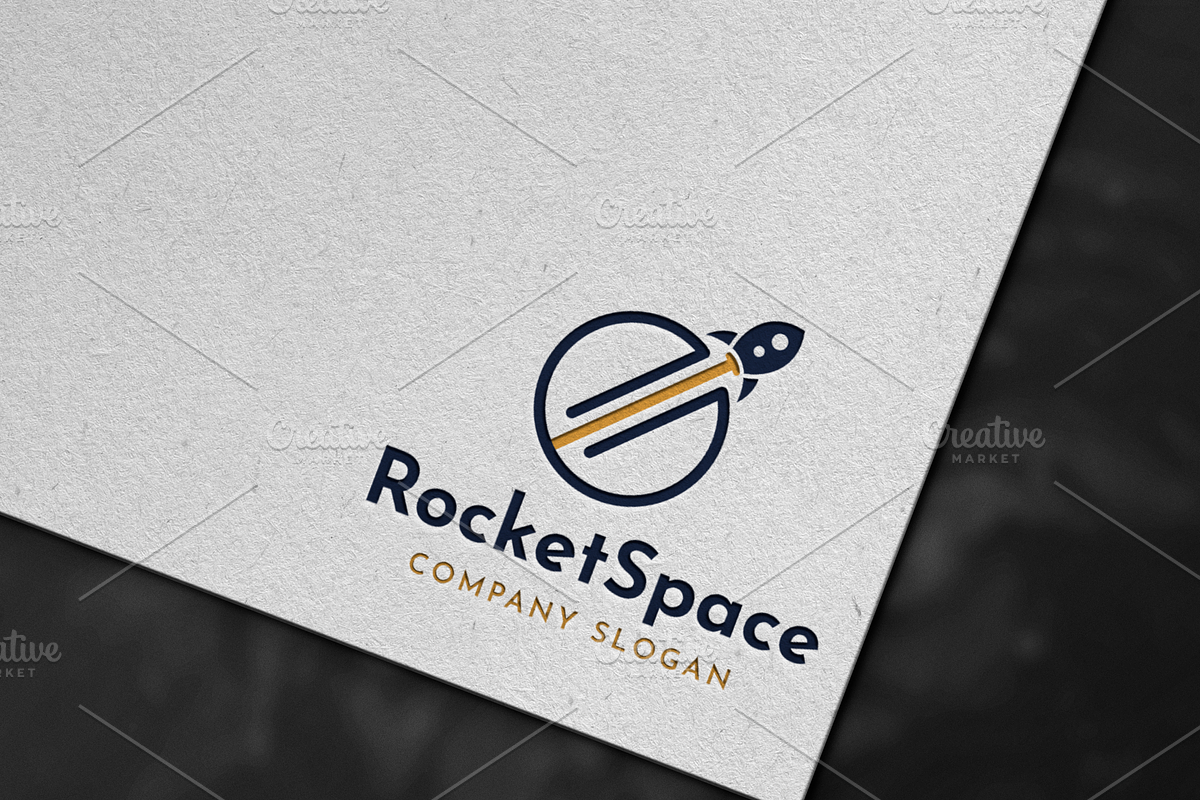 Rocket Startup Logo Template, a Branding & Logo Template by Pentaclay (Photo 3 of 4)