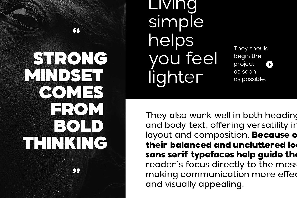 Modern Sans Serif Family - Balimo, a Sans Serif Font by Arterfak Project (Photo 4 of 12)