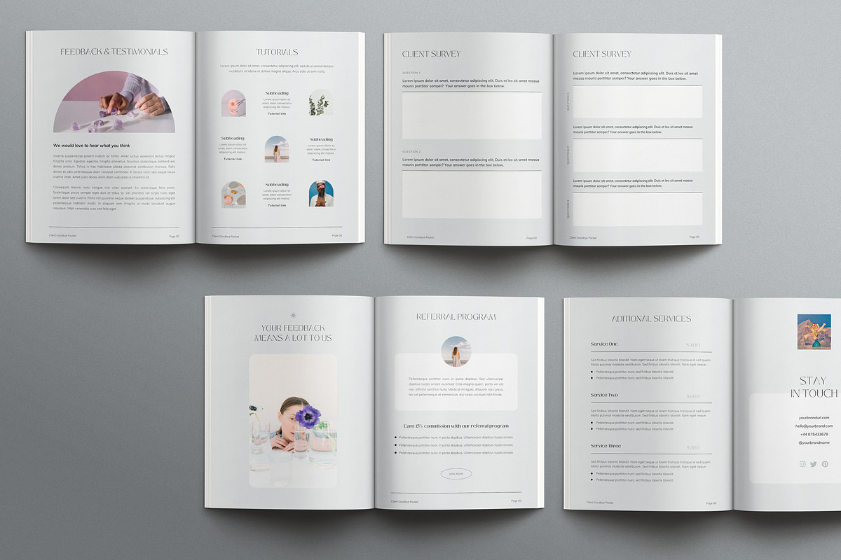 Service Experience Canva Templates, a Magazine Template by Sierra Creative Studio (Photo 16 of 17)