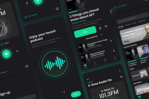 Podcast Audio Streaming Mobile App