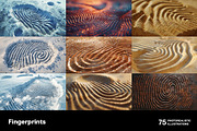Fingerprints. 75 images, an Object Illustration by Handmadefont (Thumbnail 8 of 15)