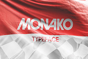 Monako Font, a Sans Serif Font by KAZER STUDIO (Thumbnail 1 of 4)