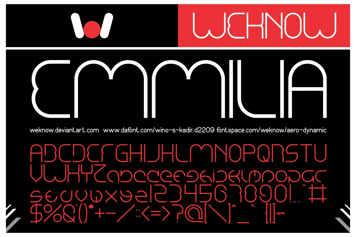 emmilia font