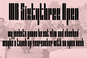 MB Sixtythree, a Font by Ben Burford Fonts (Thumbnail 2 of 3)