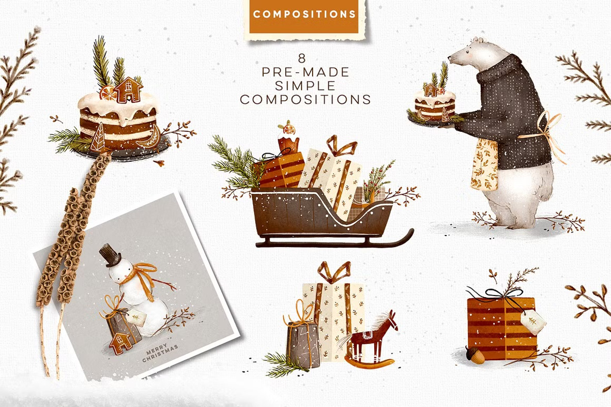 Four Seasons Animals Bundle, an Animal Illustration by TL Design (Photo 6 of 27)