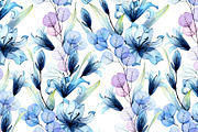 Transparent Flowers. Patterns, a Pattern Graphic by made by Tanya (Thumbnail 5 of 5)