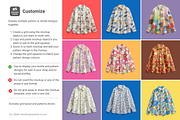 Ladies Linen Blouse Cava Mockup, a Shirt Mockup by Mockup Scene (Thumbnail 9 of 10)
