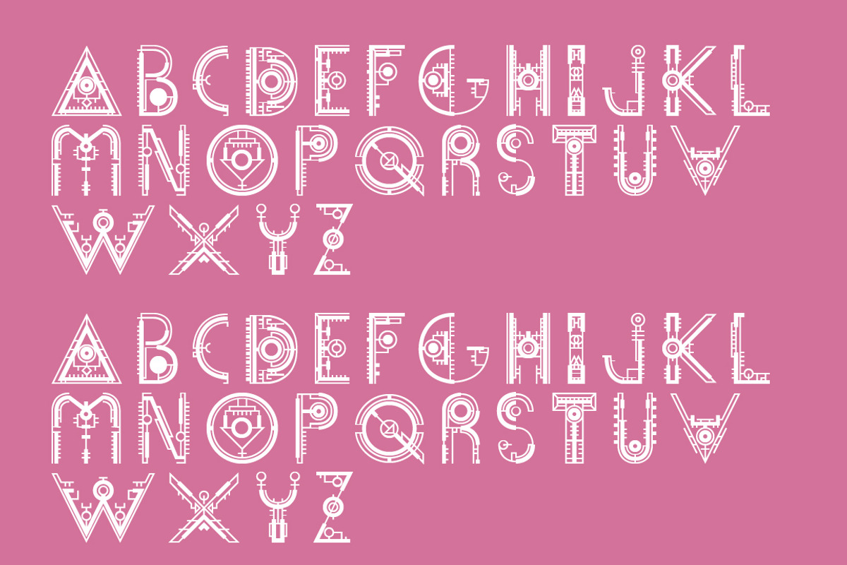 Juk01 Typeface preview 3