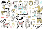 Scandinavian for BOY, an Animal Illustration by Oksana Stepova (Thumbnail 3 of 16)