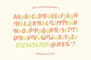 Sweet Orange - Hand-painted Sans, a Handwritten Font by Harmonais Visual (Thumbnail 10 of 11)