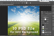 50 Fields background Set 01, a Texture Graphic by FWStudio (Thumbnail 2 of 13)