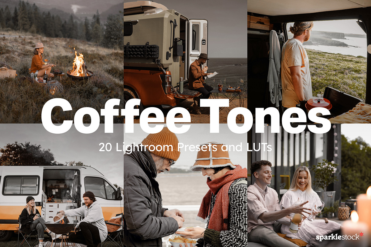 20 Coffee Tones Lightroom Presets, a Preset Add-On by SparkleStock (Photo 1 of 16)