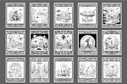 57 Alien & Space Coloring Pages, an Object Illustration by Blue Digital Studio (Thumbnail 4 of 4)