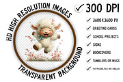 Whimsical Spring Sheep Clipart, an Illustration by Craft Nest (Thumbnail 2 of 11)