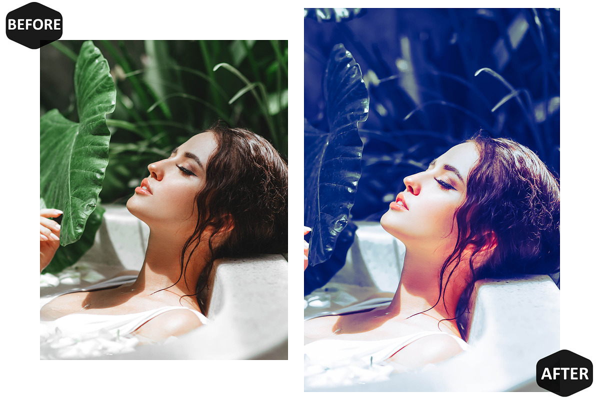 12 Sapphire Photoshop Actions, an Action Add-On by Hue Palettte Studio (Photo 5 of 9)