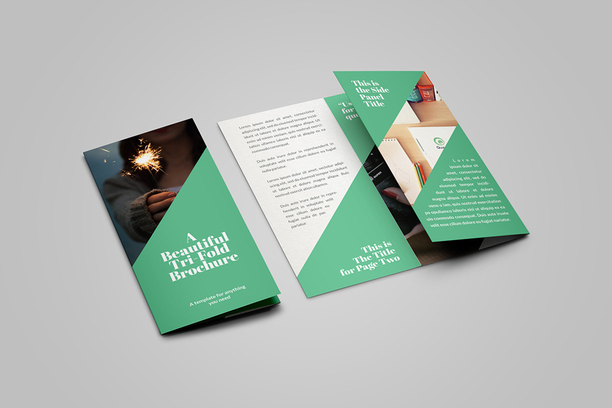 Beautiful Tri-Fold Brochures, a Brochure Template by creativebythesea (Photo 4 of 5)