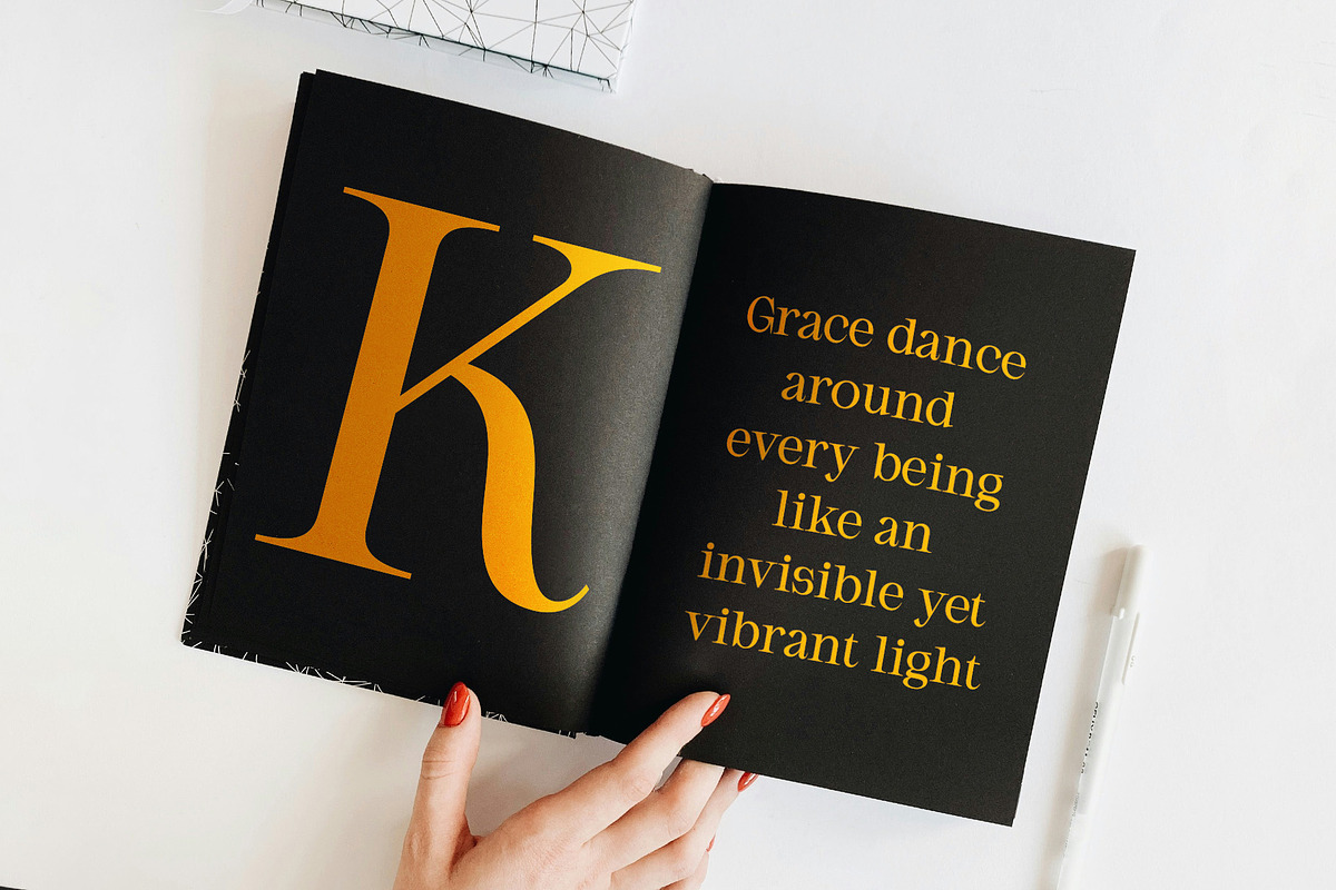 CS Quest – Classic Font, a Serif Font by Craft Supply Co. (Photo 7 of 8)