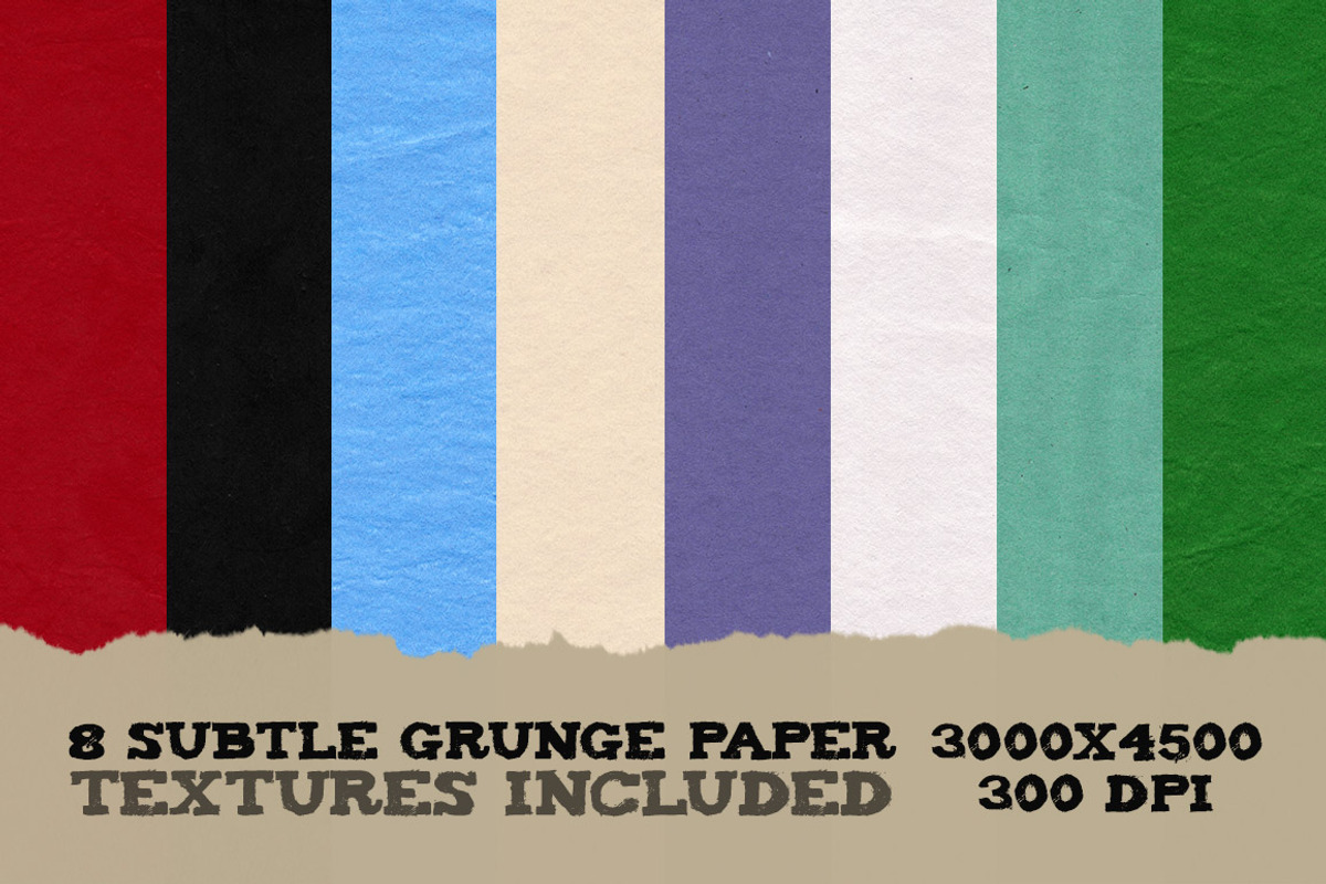 50 Torn Paper Brushes + 8 Textures preview 2