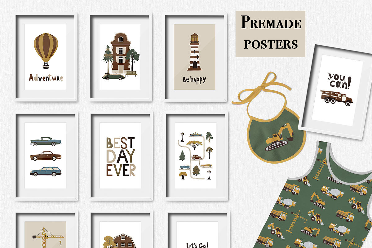 MAP CREATOR - City & Village, an Object Illustration by ApetekMarket (Photo 10 of 13)