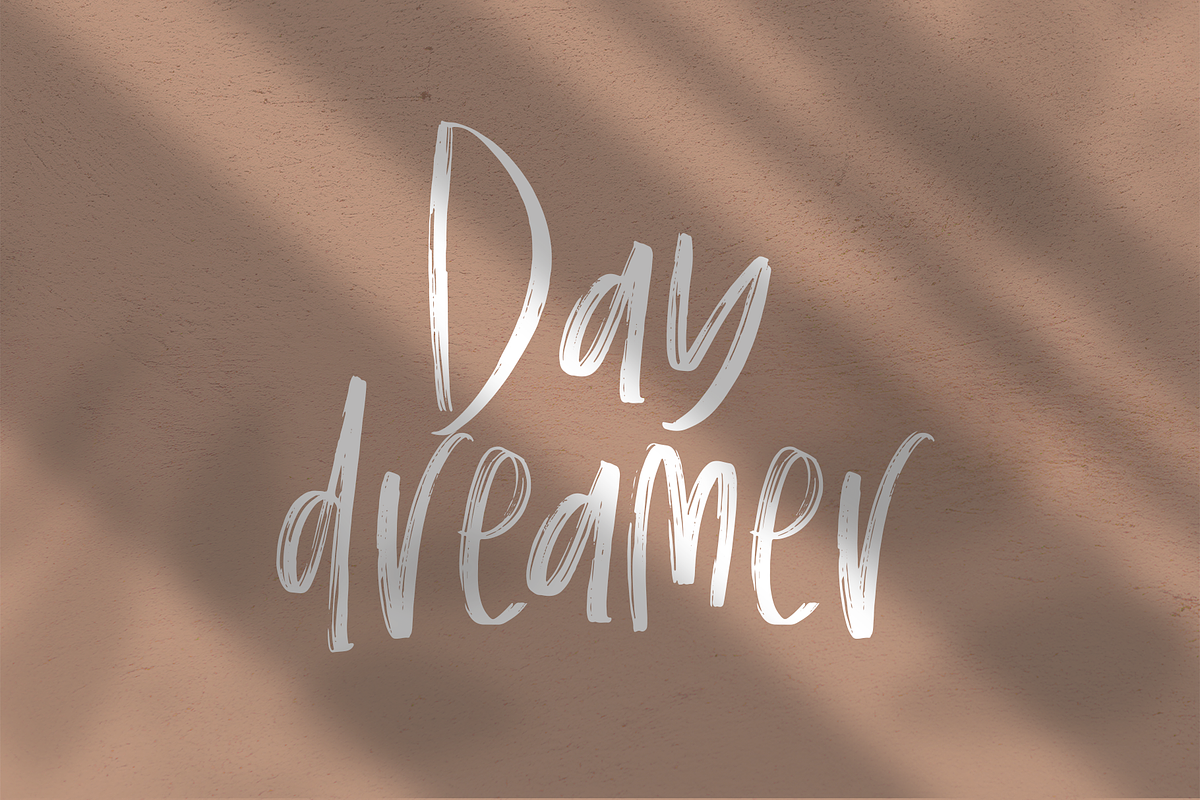 The Scarlett -Handwritten Brush Font preview 7