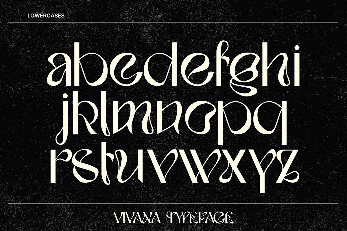 VIVANA | Modern Display, a Sans Serif Font by Alif Devan R. (Photo 9 of 12)
