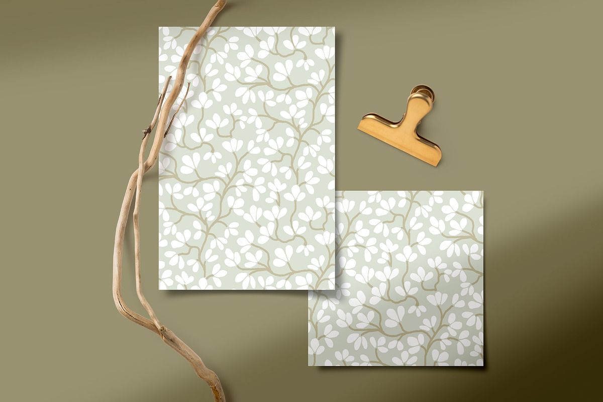 Classic Wallpaper No 11, a Wallpaper Graphic by Bloomart Studio (Photo 7 of 7)