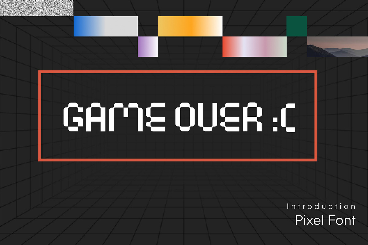 Pigxel - Modern Pixel Typeface, a Serif Font by delipensil (Photo 8 of 9)