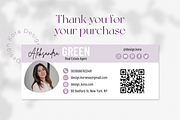 Email signature template Canva, an Email Template by DesignKora (Thumbnail 5 of 5)
